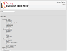 Tablet Screenshot of jewellerybookshop.com
